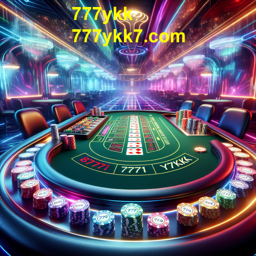 777ykk é o destino perfeito para fãs de jogos de cassino, oferecendo uma diversidade incrível de títulos e promoções sazonais.